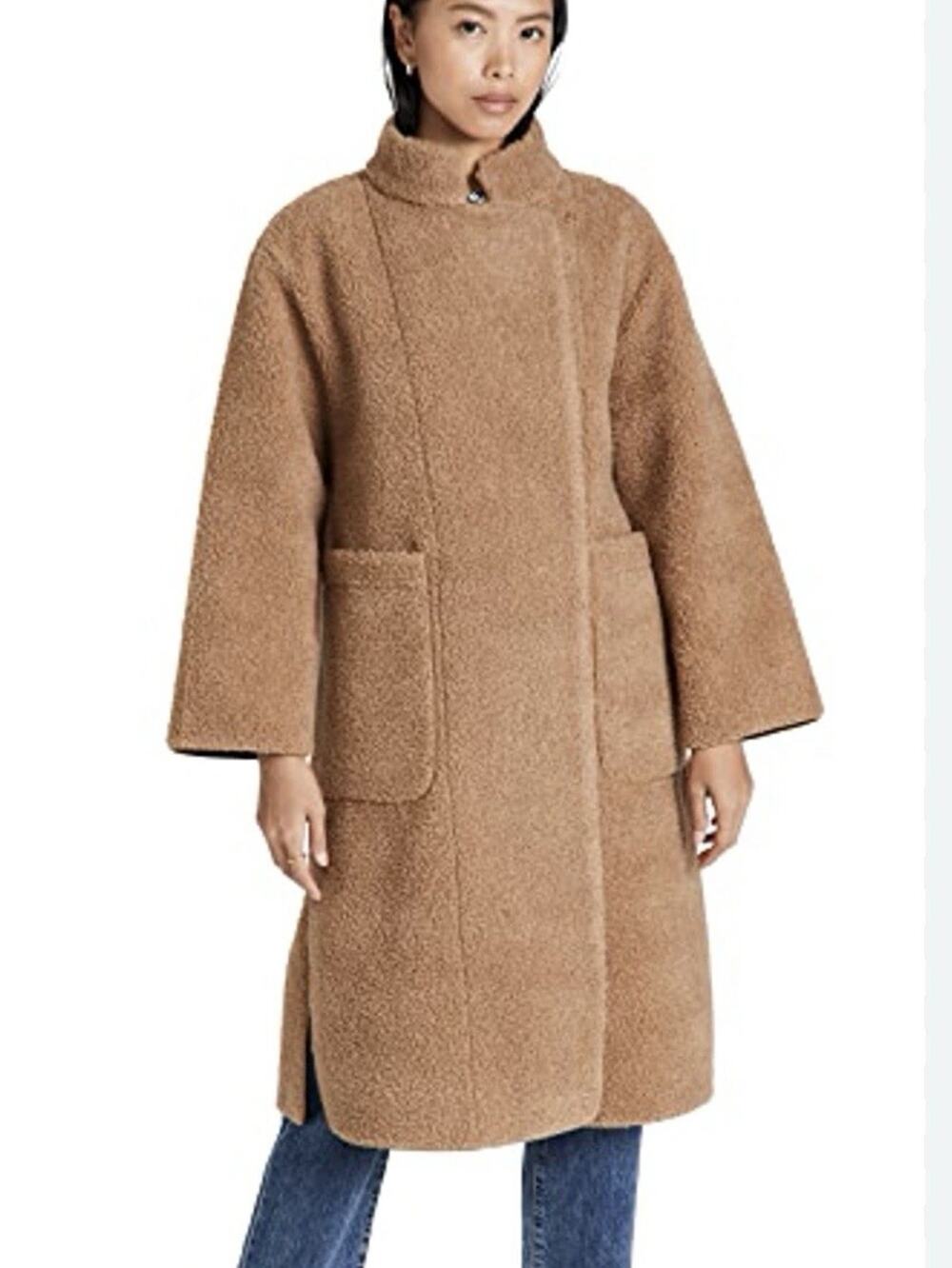 Apiece Apart Teddy Coat in Camel